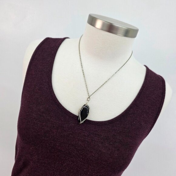 Vanity Tank Top Womens Size L Plum Purple Sleeveless Asymmetric Hem Scoop Neck - Picture 5 of 12